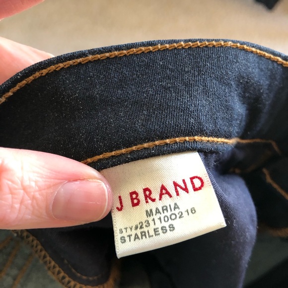 J Brand “Maria” High Rise Skinny Jean in Starless - Picture 6 of 12